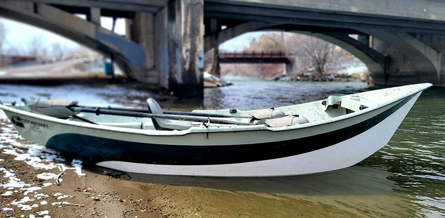 Boat on the River: Photography in Salmon, Idaho